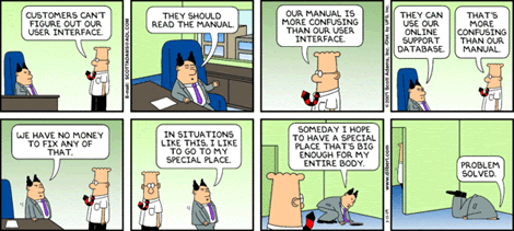 Dilbert on User Interface